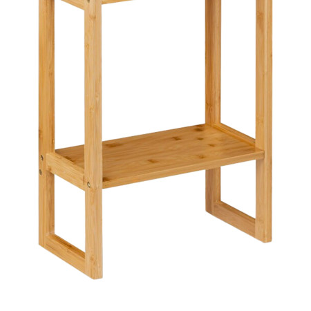 Estantería Modular en Bambú con 3 Niveles Canoply 84x35x20cm Thinia Home Estanterías 3