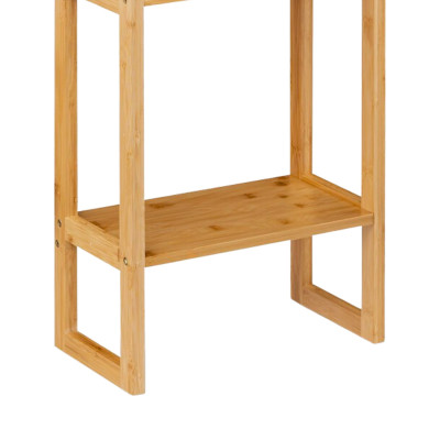 Estantería Modular en Bambú con 3 Niveles Canoply 84x35x20cm Thinia Home Estanterías 3