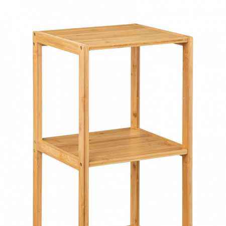 Estantería Modular en Bambú con 3 Niveles Canoply 84x35.1x33.5cm Thinia Home Estanterías 2