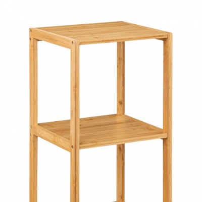 Estantería Modular en Bambú con 3 Niveles Canoply 84x35.1x33.5cm Thinia Home Estanterías 2