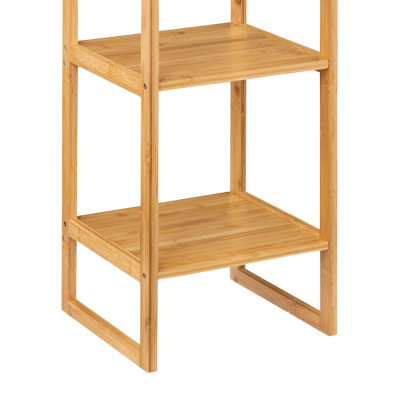 Modulares Regal aus Bambus mit 3 Ebenen „Canoply“ 84x35.1x33.5cm Thinia Home