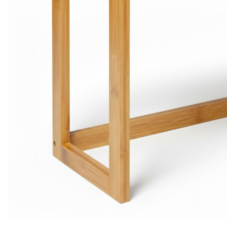 Modulares Regal aus Bambus mit 2 Ebenen, Modell „Canoply“, 60 × 57 × 20 cm Thinia Home