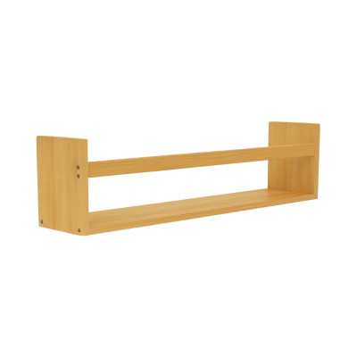 Prateleira de parede em bambu Canoply 15 x 70 x 12 cm Thinia Home