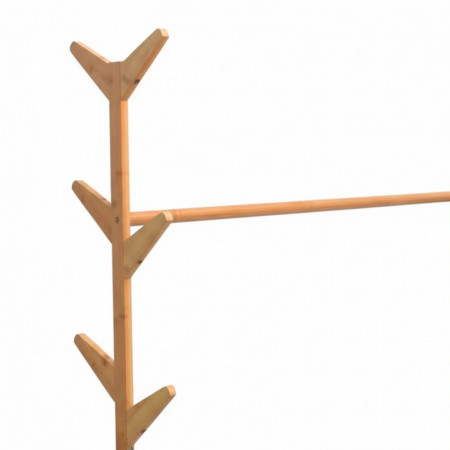 Perchero con Zapatero en Bambú Canoply 169x107x40cm Thinia Home Percheros y Zapateros 2