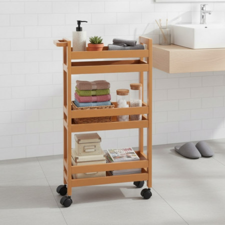 Carrito con Ruedas en Polietileno Canoply 70x40x15cm Thinia Home Mesas de Comedor 6