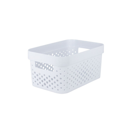 Cesta Mediana de Ordenación Rectangular 5.5 Litros Zest 7house Ordenación Baño 1