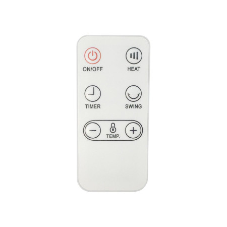 Calefactor de Torre Vertical con Mando a Distancia 2000W Thinia Home Calefactores Eléctricos 6