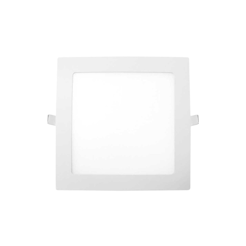 Downlight LED Empotrable Cuadrado 18W 1800lm 22.4x22.4cm 3000K Blanco IP44 30000H SECOM Downlight Empotrable 1