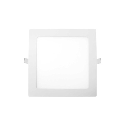 Downlight LED Empotrable Cuadrado 18W 1800lm 22.4x22.4cm 3000K Blanco IP44 30000H SECOM Downlight Empotrable 1