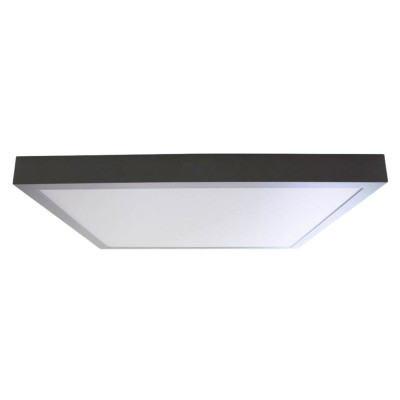 Downlight LED de Superficie Cuadrado 18W 1800lm 22x22cm 4000K Cromo 30000H SECOM Downlight Superficie 2