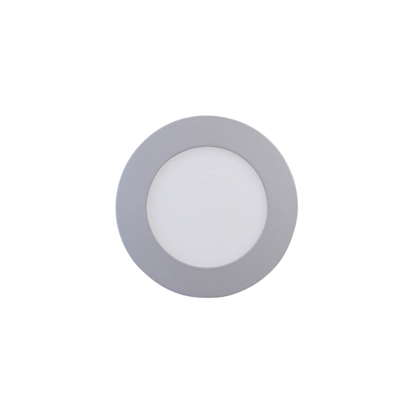 Downlight LED de Superficie Redondo 18W 1400lm Ø17cm 4000K Cromo 30000H SECOM Downlight Superficie 1