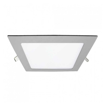 Downlight LED Empotrable Cuadrado 18W 1400lm 17x17cm 3000K Cromo IP44 30000H SECOM Downlight Empotrable 2