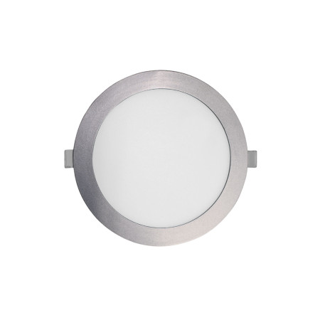 Downlight LED Empotrable Redondo 24W 2400lm Ø22.4cm 4000K Cromo IP44 30000H SECOM Downlight Empotrable 1