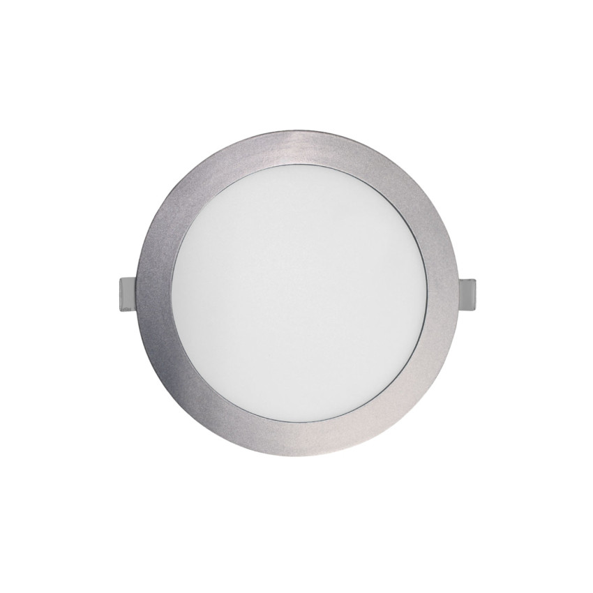 Downlight LED Empotrable Redondo 24W 2400lm Ø22.4cm 4000K Cromo IP44 30000H SECOM Downlight Empotrable 1