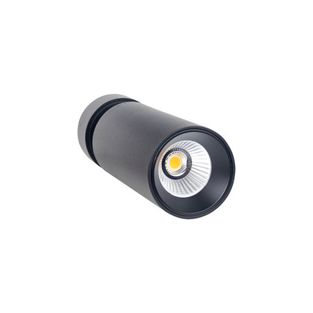Proyector LED Twin Medium 20W 1500lm Orientable Ø6.5x19.8cm Negro 30000H SECOM Proyectores LED para Interior 1