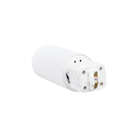 Proyector LED de Carril Twin Mini 9W 700lm Orientable Ø5x14cm 3000K Blanco 30000H SECOM Proyectores LED para Interior 3