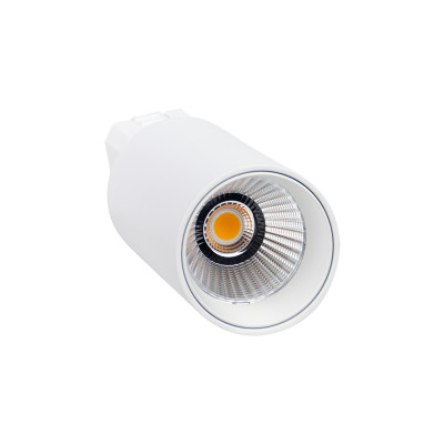 Proyector LED de Carril Klynder Supra 30W 2600lm Orientable Ø8.6x24cm 4000K Blanco 30000H SECOM Proyectores LED para Interior 1