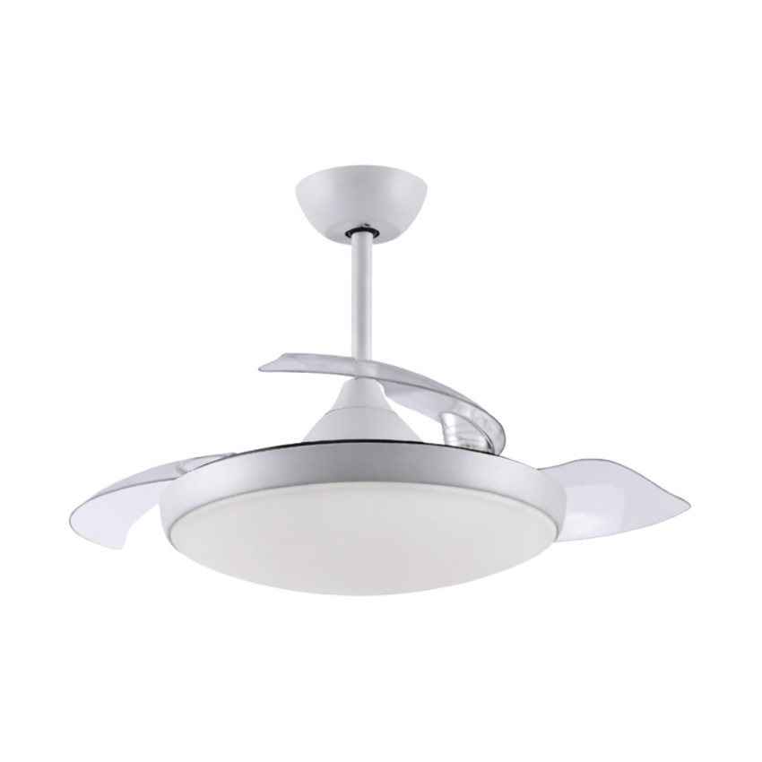 Ventilador de Techo Retráctil Essence 106cm Motor DC 30W Silencioso Con Luz LED y Mando a Distancia Raydan Ventiladores de Techo