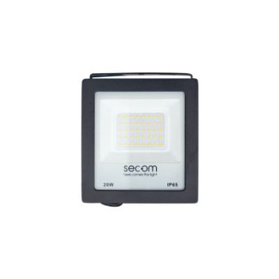 Proyector LED Tenko Eco 20W 2000lm IP65 14.4x4.5x15.6cm Negro 50000H SECOM Proyectores LED para Exterior 1