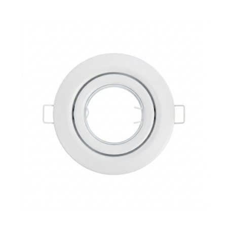 Portalámpara Empotrable Circular Ajustable Casquillo GU10 IP20 Ø10.7x6.5cm SECOM Downlight Empotrable 1