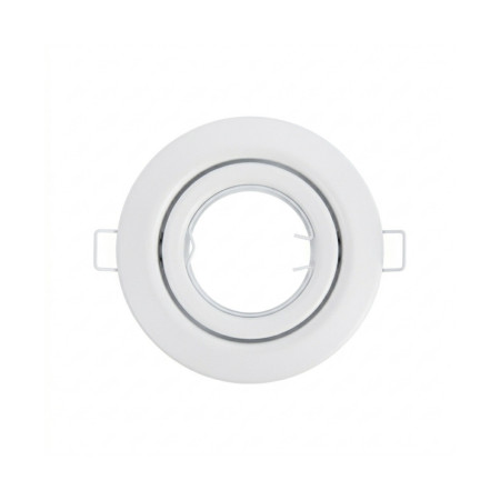 Portalámpara Empotrable Circular Ajustable Casquillo GU10 IP20 Ø10.7x6.5cm SECOM Downlight Empotrable 1