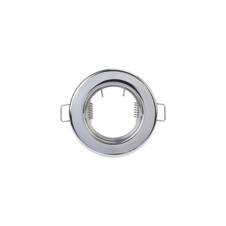 Portalamppada da incasso circolare con attacco GU10, IP20, Ø7.8x3cm, SECOM