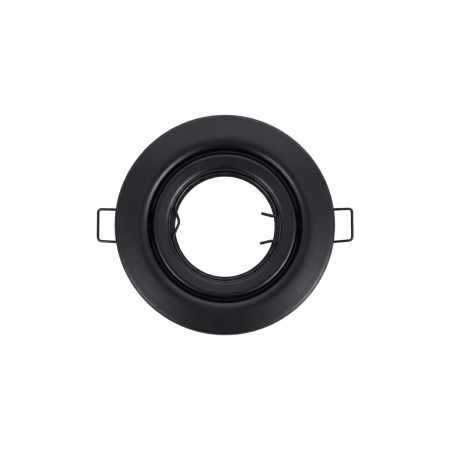 Portalámpara Empotrable Circular Ajustable Casquillo GU10 IP20 Ø10.3x2.5cm SECOM Downlight Empotrable 1