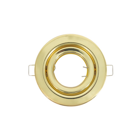 Portalámpara Empotrable Circular Ajustable Casquillo GU10 IP20 Ø10.3x2.5cm SECOM Downlight Empotrable 1