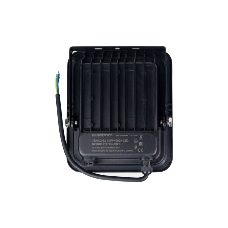 Proyector LED TenkoS2 30W 3000lm IP65 16.3x4x19cm Negro 30000H SECOM Proyectores LED para Exterior 3
