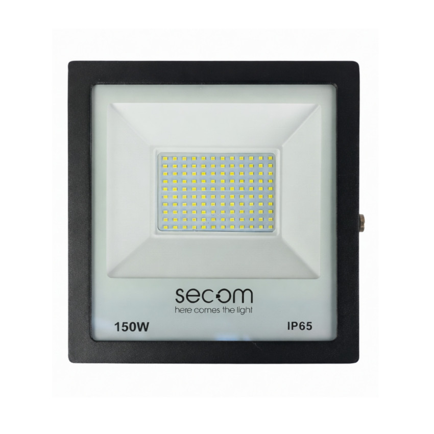 Proyector LED TenkoS2 150W 15000lm IP65 30x6x35cm Negro 30000H SECOM Proyectores LED para Exterior 1