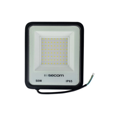 Proyector LED TenkoS2 50W 5000lm IP65 20x4x23cm Negro 30000H SECOM Proyectores LED para Exterior 1