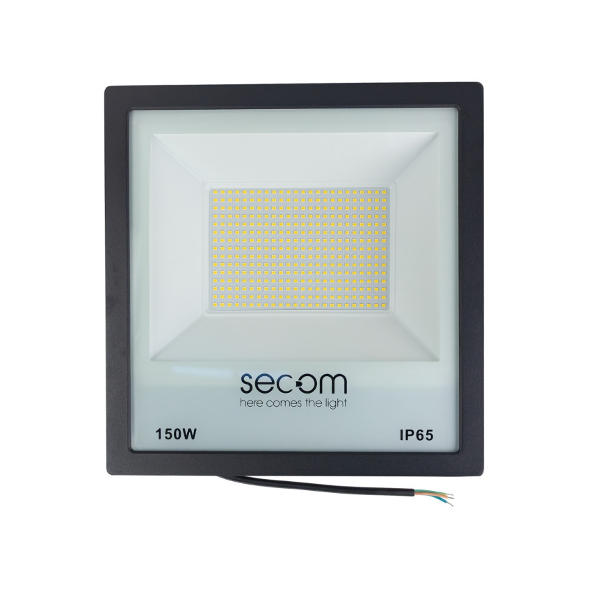 Proyector LED Tenko Eco 150W 15000lm IP65 30.4x7.8x31.5cm 4000K Negro 50000H SECOM Proyectores LED para Exterior 1