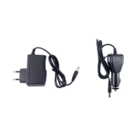 Proyector LED Tenko Portátil con Batería Recargable 10W 900lm IP54 15x15x24cm 4000K Negro/Amarillo 5H SECOM Proyectores LED para
