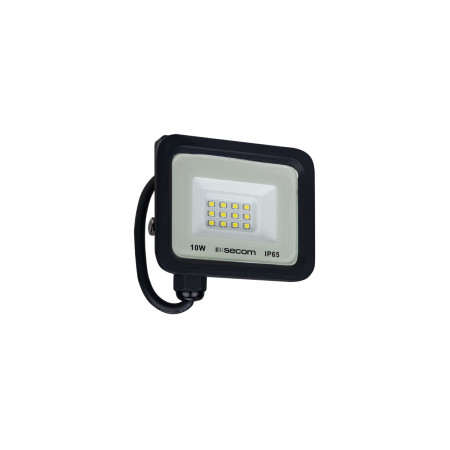 Proyector LED TenkoS2 10W 800lm IP65 10.5x2.5x8.5cm 5700K Negro 30000H SECOM Proyectores LED para Exterior 1