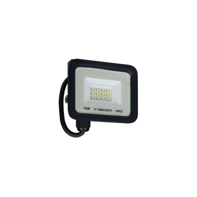 Proyector LED TenkoS2 10W 800lm IP65 10.5x2.5x8.5cm 5700K Negro 30000H SECOM Proyectores LED para Exterior 1