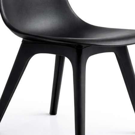 Pack de 2 Sillas de Comedor Nórdicas Aroa en Polipropileno para Interior y Exterior 7house Sillas de Comedor 5