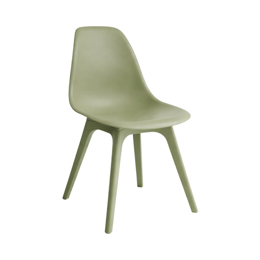 Silla de Comedor Nórdica Aroa en Polipropileno para Interior y Exterior 7house Sillas de Jardín 22