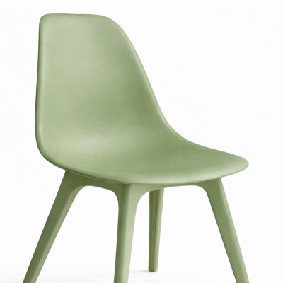 Silla de Comedor Nórdica Aroa en Polipropileno para Interior y Exterior 7house Sillas de Jardín 25