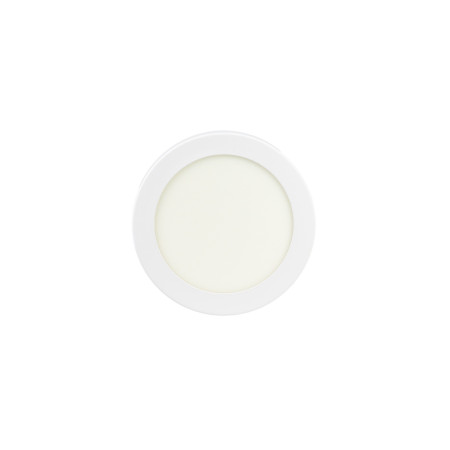 Runde LED-Einbau-Downlight, 9 W, 900 lm, Ø 12 cm, 3000 K, Weiß, 30.000 Std., SECOM