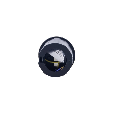Aplique de Pared LED Redondo Targo 3W 50lm IP65 Ø6x5.8cm Negro 25000H SECOM Apliques de Exterior 3