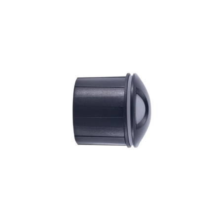 Aplique de Pared LED Redondo Targo 3W 50lm IP65 Ø6x5.85cm Negro 25000H SECOM Apliques de Exterior 2