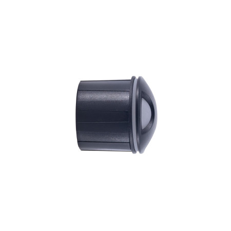 Aplique LED Redondo Targo 3W 50lm IP65 Ø6x5.85cm Negro 25000H SECOM Apliques de Exterior 2