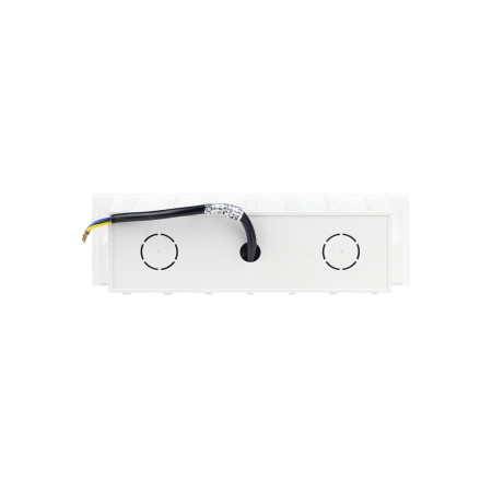 Aplique de Pared LED Empotrable Rectangular Trido Medium 6W 300lm IP65 25x5.3x7.5cm Blanco 25000H SECOM Apliques de Exterior 2