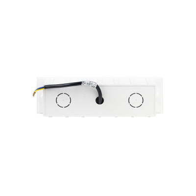 Aplique de Pared LED Empotrable Rectangular Trido Medium 6W 300lm IP65 25x5.3x7.5cm Blanco 25000H SECOM Apliques de Exterior 2