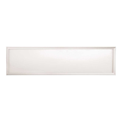 Panel LED Empotrable Rectangular Zelek Eco Amstrong 40W 3700lm IP44 120x30x1.2cm 3000K Blanco 30000H SECOM Pantallas y Regletas 