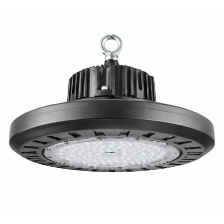 Campana LED UFO Industrial KonikS2 ECO 185W 25000lm IP65 Ø36.5x8cm 4000K Gris 50000H SECOM Lámparas de Techo 1