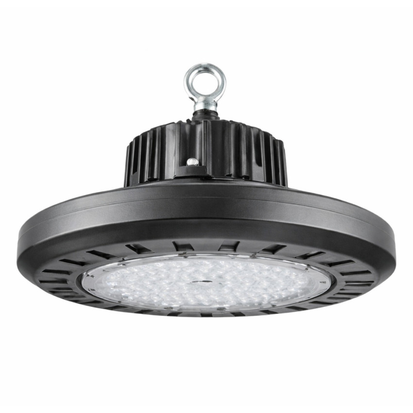 Campana LED UFO Industrial KonikS2 ECO 185W 25000lm IP65 Ø36.5x8cm 4000K Gris 50000H SECOM Lámparas de Techo 1