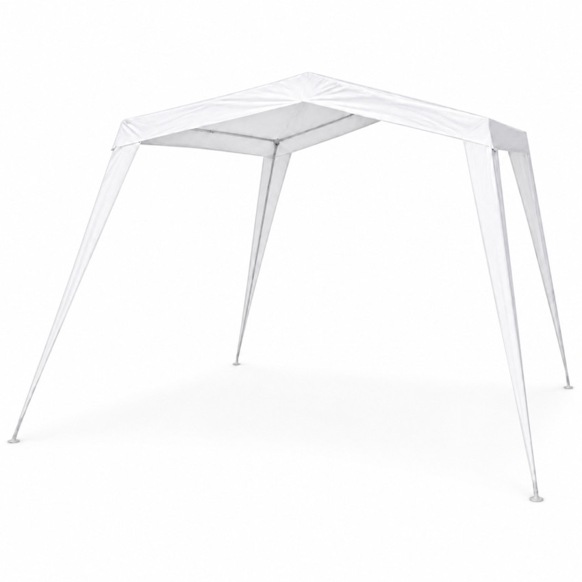 Gazebo Plegable para Jardín con Estructura de Acero 330x330x240cm 7house Carpas 1