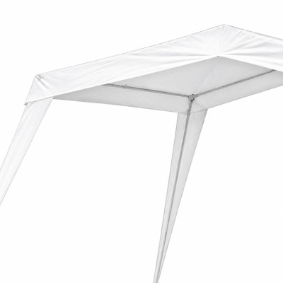 Gazebo Plegable para Jardín con Estructura de Acero 330x330x240cm 7house Carpas y Cenadores de Metal 3