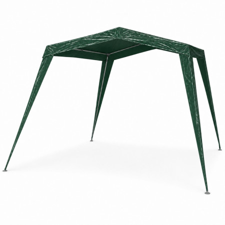 Gazebo Plegable para Jardín con Estructura de Acero 330x330x240cm 7house Carpas 7